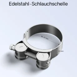 SunSun Komplettset: CPF-10000 Teichdruckfilter bis 10000 L mit 11 Watt UV-C Teichklärer, NEO3800 SuperEco Teichpumpe 3600l/h 20W, 5m Teichschlauch 38 mm (1 1/2"), Schlauchschellen W1 44-47mm