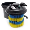 SunSun Komplettset: CPF-280 Teichdruckfilter bis 8000 L mit 11 Watt UV-C Teichklärer, NEO3800 SuperEco Teichpumpe 3600l/h 20W, 5m Teichschlauch 38 mm (1 1/2"), Schlauchschellen W1 44-47mm