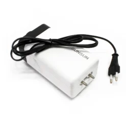 SunSun Luftpumpe 402 Teichbelüfter 2x2,8 L/min 4W Sauerstoffpumpe Eisfreihalter Belüftungssystem Belüfter Luftpumpe für Gartenteich Oase Teich