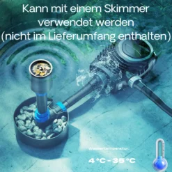 SunSun NEO-16000 SuperECO Teichpumpe 16.000 l/h / 140 W, energiesparende Filterpumpe, Bachlaufpumpe für Koiteiche, Umwälzpumpe, Skimmerpumpe, Gartenteichpumpe