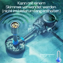SunSun NEO-10000 SuperECO Teichpumpe 10.000 l/h / 80 W, energiesparende Filterpumpe, Bachlaufpumpe für Koiteiche, Umwälzpumpe, Skimmerpumpe, Gartenteichpumpe