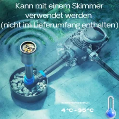 SunSun NEO-6000 SuperECO Teichpumpe 6000 l/h / 40 W, energiesparende Filterpumpe, Bachlaufpumpe für Koiteiche, Umwälzpumpe, Skimmerpumpe, Gartenteichpumpe