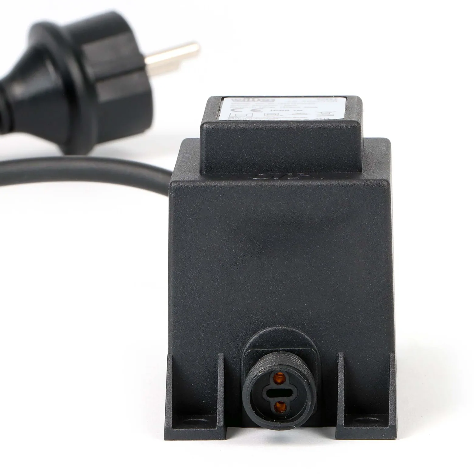 SunSun Netzteil JBA48V-12-1800U 12 V 1800 mA, 2-poliger Netzadapter mit Niedervolt-Stecksystem, Transformator IP68 für Teichbeleuchtung und Garten