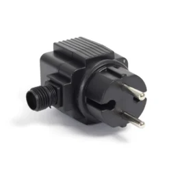 SunSun Netzteil JBA35V-12-050VA 12 V 600 mA, 2-poliger Netzadapter mit Niedervolt-Stecksystem, Transformator IP44 für Teichbeleuchtung und Garten
