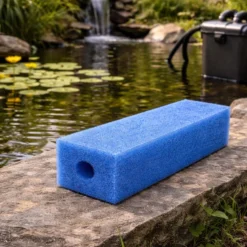 SunSun Schaumstoffpatrone fein 9,5 x 9,5 x 50 cm, 32 mm Innendurchmesser, mittlere Porung, Filterpatrone für bestehende Filtersysteme