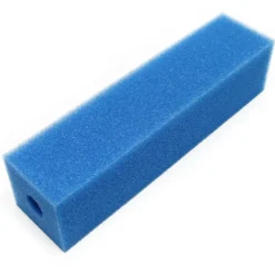 SunSun Schaumstoffpatrone fein 9,5 x 9,5 x 50 cm, 32 mm Innendurchmesser, feine Porung, Filterpatrone für bestehende Filtersysteme