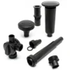 SunSun Springbrunnenaufsatz für JTP-Serie 1400R-4000R, Ersatzteil für Springbrunnenpumpe Teichpumpe, Gartenteich mit Springbrunnen