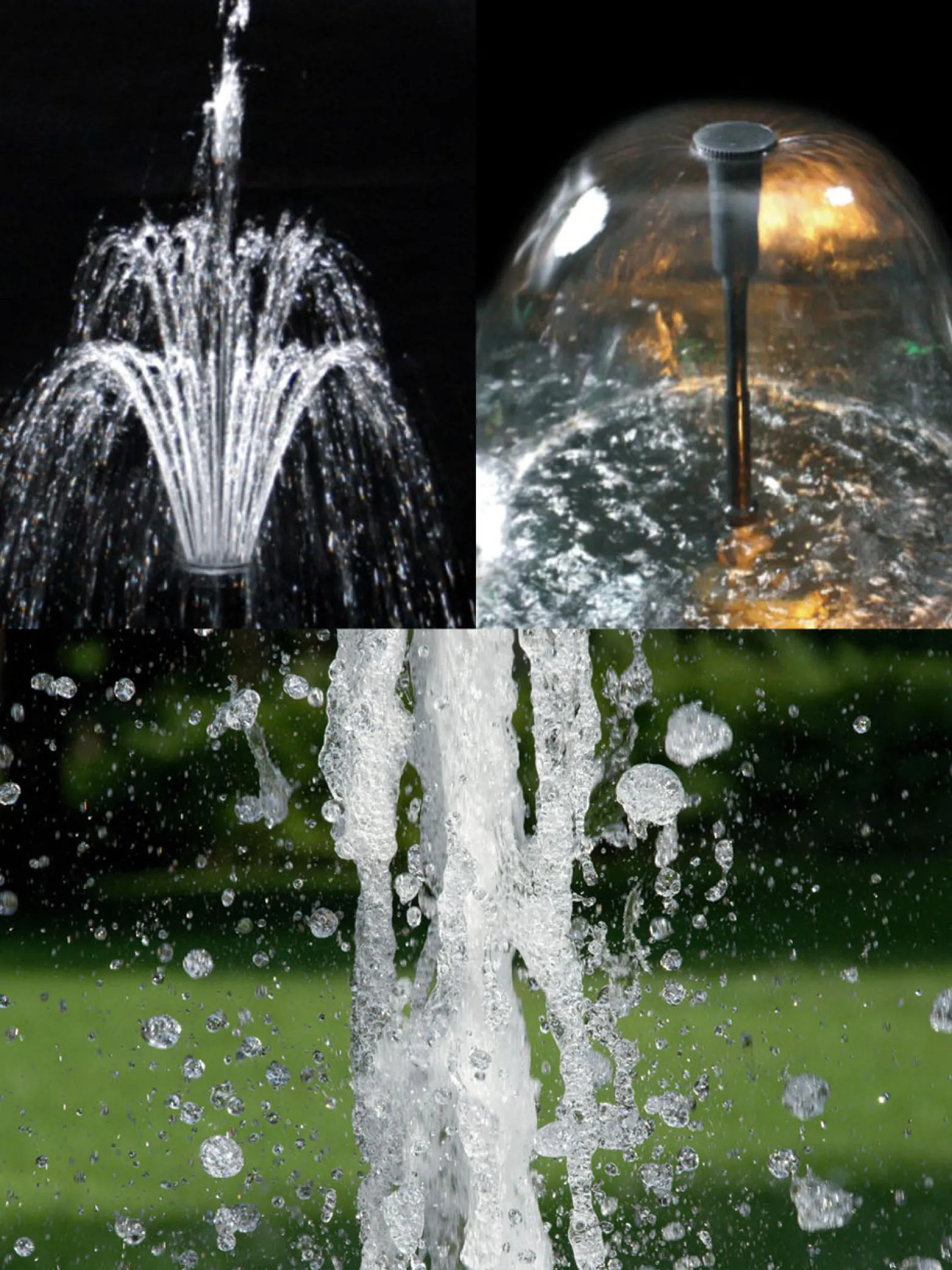 SunSun Springbrunnenaufsatz für JTP-Serie 1400R-4000R, Ersatzteil für Springbrunnenpumpe Teichpumpe, Gartenteich mit Springbrunnen