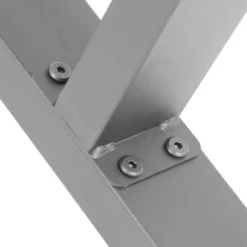 Tischkufen Tischbeine aus Vierkantprofilen 640x240x400 mm grau pulverbeschichtet Tischgestell Tischfüße