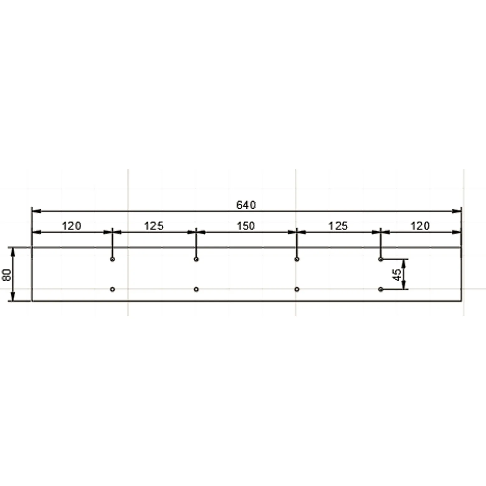 Tischkufen Tischbeine aus Vierkantprofilen 640x240x400 mm grau pulverbeschichtet Tischgestell Tischfüße