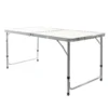 Toboli Campingtisch klappbar 120x60x70cm höhenverstellbar 54/61/70cm Klapptisch Aluminiumrahmen und Tischplatte aus MDF tragbarer Multifunktionstisch Buffettisch Camping Tisch Garten faltbar