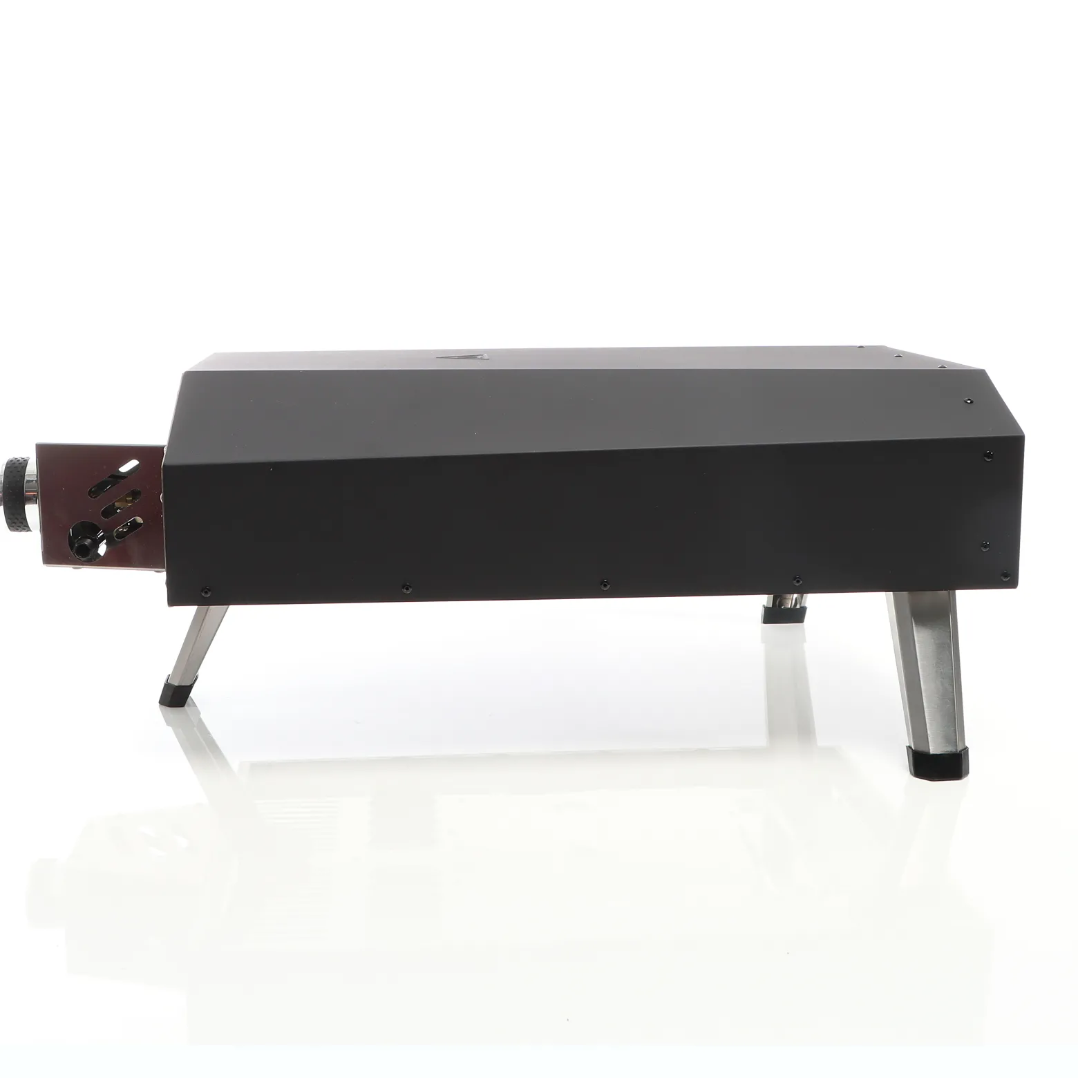 Toboli Gas Pizzaofen mit Pizzastein 330x330mm tragbar für Garten und Outdoor gasbetriebener Ofen