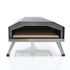 Toboli Gas Pizzaofen mit Pizzastein 330x330mm tragbar für Garten und Outdoor gasbetriebener Ofen