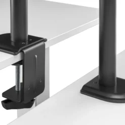 Toboli 2in1 Halterung für Monitor und Laptop Monitorhalter und Notebookhalter VESA 75x75/100x100