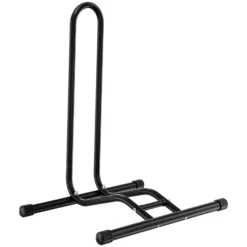 Toboli Mobiler Fahrradständer für ein Fahrrad bis 60mm Reifenbreite Montageständer Bodenständer für Reparatur, Montage usw.