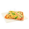 Toboli Pizzastein für Gasofen 330x330mm rechteckig aus Cordierit bis 500°C für knusprigen Pizzaboden