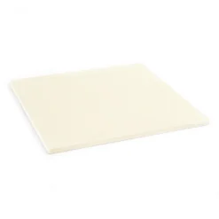 Toboli Pizzastein für Gasofen 330x330mm rechteckig aus Cordierit bis 500°C für knusprigen Pizzaboden