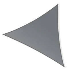 Toboli Sonnensegel Dreieck 3x3x4,2m Windfester Sonnenschutz UV 30+ für Garten, Terrasse und Balkon