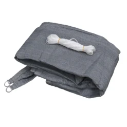 Toboli Sonnensegel Dreieck 4x4x4m Windfester Sonnenschutz UV 30+ für Garten, Terrasse und Balkon