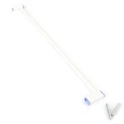 Toboli Verlängerung für Treppenschutzgitter 7-cm-Erweiterung für Türschutzgitter, steckbarer Aufsatz, für Kinder und Hunde