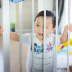 Toboli Verlängerung für Treppenschutzgitter 30-cm-Erweiterung für Türschutzgitter, steckbarer Aufsatz, für Kinder und Hunde