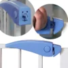 Toboli verstellbares Treppenschutzgitter 75-82 cm, Türschutzgitter ohne Bohren, Treppengitter für Kinder und Tiere