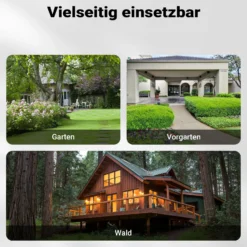 Toboli Vogelfutterhaus 115 cm mit Dreifuß, Vogelhaus aus Holz, wetterfestes Vogelfutterhäuschen mit Ständer, Futterhäuschen für Vögel