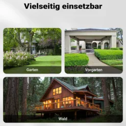 Toboli Vogelfutterhaus 115 cm mit Ständer, Vogelhaus aus Holz, wetterfestes Vogelfutterhäuschen mit Dreifuß, Futterhäuschen für Vögel