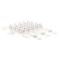 Toboli 20x Magnetische Kindersicherung für Schrank und Schublade, Magnetschloss babysicher, unsichtbares Schrankschloss für Kinder und Haustiere