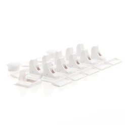 Toboli 10x Magnetische Kindersicherung für Schrank und Schublade, Magnetschloss babysicher, unsichtbares Schrankschloss für Kinder und Haustiere
