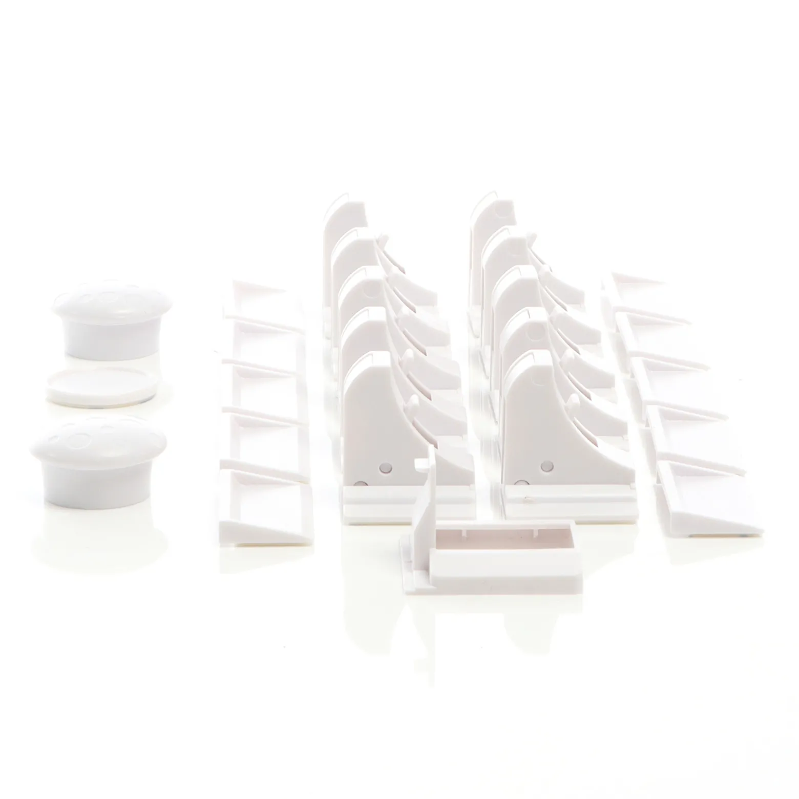 Toboli 10x Magnetische Kindersicherung für Schrank und Schublade, Magnetschloss babysicher, unsichtbares Schrankschloss für Kinder und Haustiere