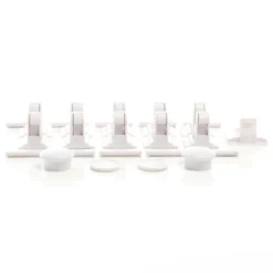 Toboli 10x Magnetische Kindersicherung für Schrank und Schublade, Magnetschloss babysicher, unsichtbares Schrankschloss für Kinder und Haustiere