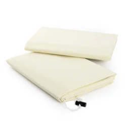 Toboli 2x Winterschutz für Pflanzen 120 x 180 cm, 70 g/m² Frostschutz aus Vlies, Pflanzenschutzhaube für Winter, UV-beständig, waschbar, mit Kordel