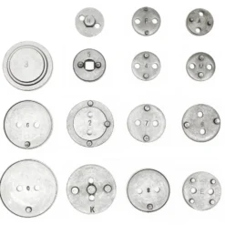 Universal Druckluft Bremskolben-Rücksteller Set Bremskolbenrückdreher 16 tlg L/R