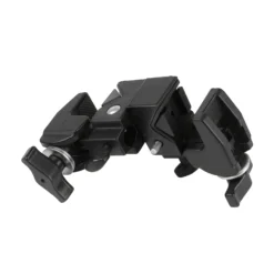 Walimex Doppel-Superklemme 100 x 100 x 180 mm mit 5/8 Spigot, Klemmbereich 10-60 mm