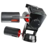 Walimex FT-010H Profi 3 Wege Neiger - 190 x 160 x 135 mm - max. Last 5 kg - 1/4" und 3/8" Anschluss - 3D Stativneiger inkl. Schnellwechselplatte - 3-Way-Pan für Fotografie und Videografie