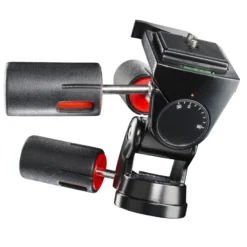 Walimex FT-010H Profi 3 Wege Neiger - 190 x 160 x 135 mm - max. Last 5 kg - 1/4" und 3/8" Anschluss - 3D Stativneiger inkl. Schnellwechselplatte - 3-Way-Pan für Fotografie und Videografie