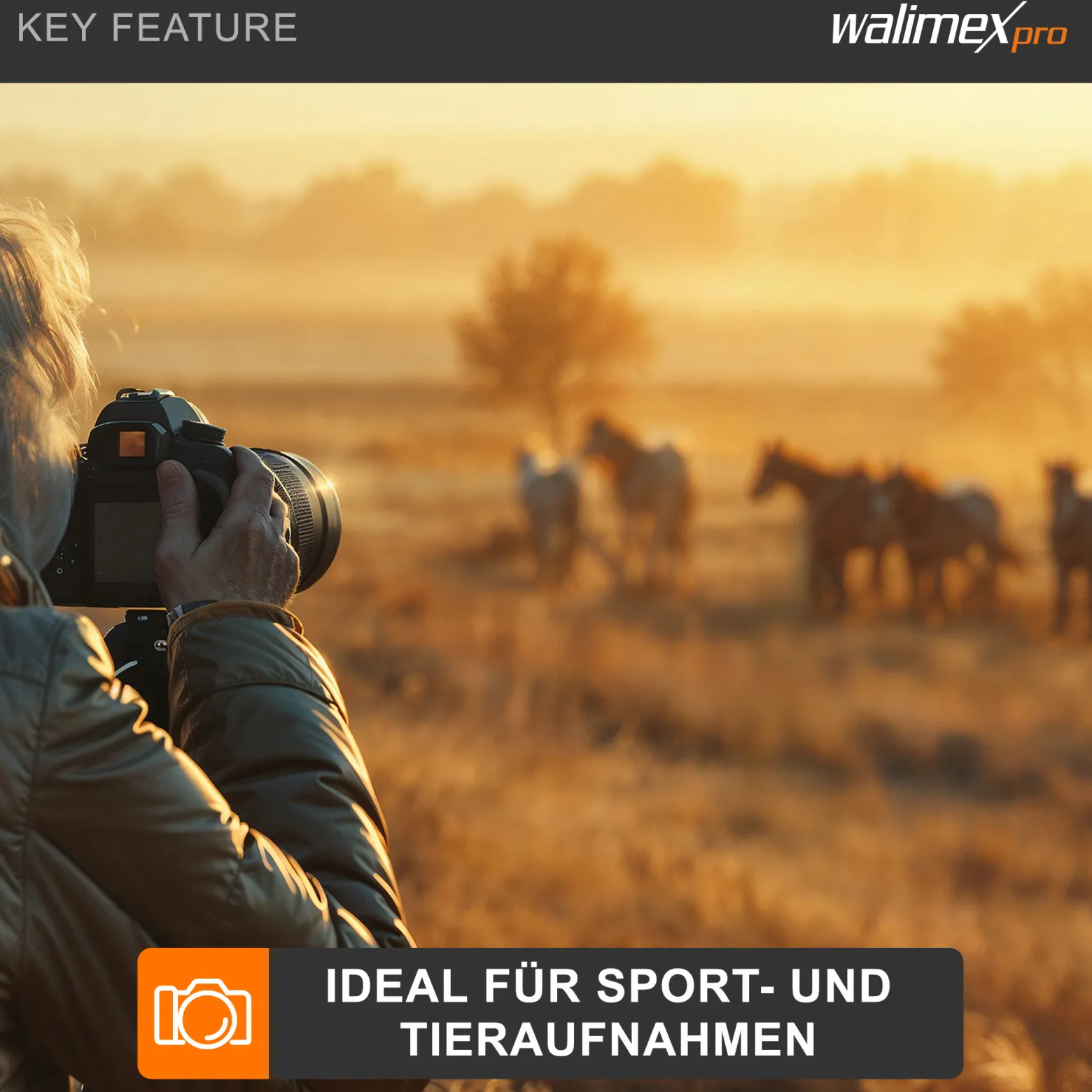 Walimex FT-1502 Pro Einbeinstativ 177 cm, robustes Fotostativ aus Aluminium, Kamerastativ mit 10 kg Traglast, Stativ für DSLR, DSLM und Kompaktkameras, inkl. Transporttasche