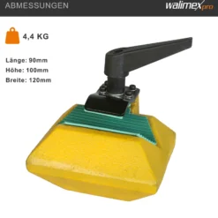 Walimex Gewicht für Stangen- und Galgenstative, 4,4 kg für optimale Beschwerung von Stativen oder Lampenständern, kompakt und transportabel, ideal für Fotostudio