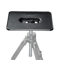 Walimex Laptop- und Projektorplatte 350 x 250 x 30 mm Auflagefläche 36 x 26 cm aus Aluminium max. 15 kg Traglast - stabile rutschfeste Halterung für Beamer, Monitore & Laptops