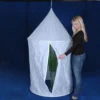 Walimex Lichtzelt Column Ø 100 x 180 cm Fotozelt für Produktfotografie mit schattenfreier Ausleuchtung und Transporttasche