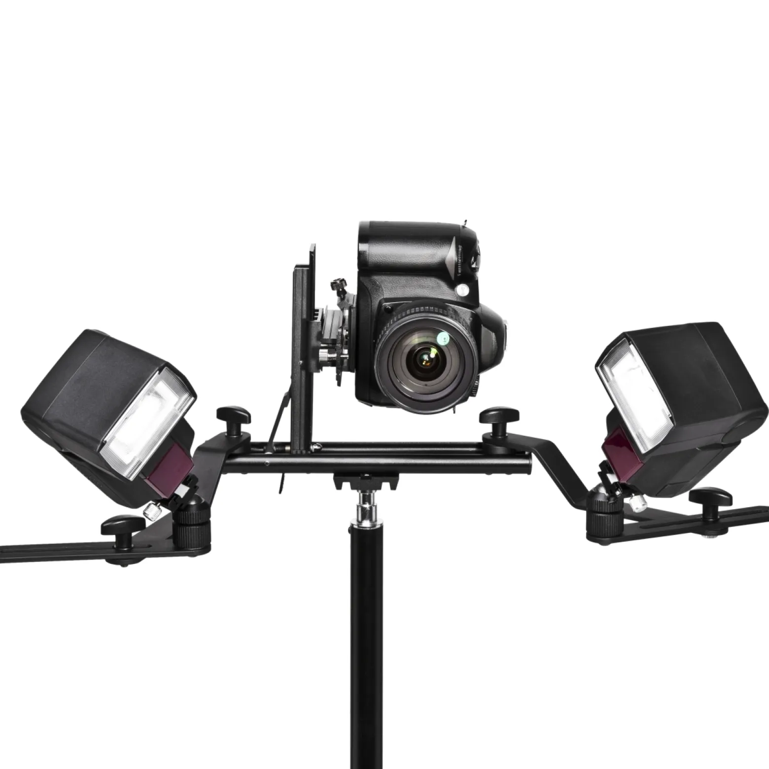 Walimex Makro Blitzschienensystem Pro, Schwarz, 17646