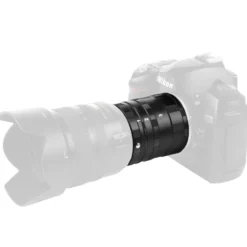 Walimex Makro Zwischenringsatz für Nikon F Bajonett 7 mm 13 mm 27 mm Set für Makrofotografie manueller Adapterring für Kamera Objektiv