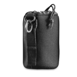 Walimex Objektivbeutel NEO 300 Modell 2011, Größe M / 10 x 10 x 15 cm, aus Neopren, wasserabweisend, mit Tunnelzug, für Kameraobjektive, Objektiv Köcher für Foto Studio Shooting