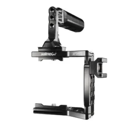 Walimex pro Aptaris Cage-System für Black Magic Pocket - zahlreiche 1/4" Gewinde - Kamerakäfig Rahmen kompatibel mit vielen Marken - Kamerazubehör