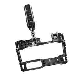 Walimex pro Aptaris Cage-System kompatibel mit Olympus OM-D E-M5 - zahlreiche 1/4" Gewinde - Kamerakäfig Rahmen - Kamerazubehör Studio On Location