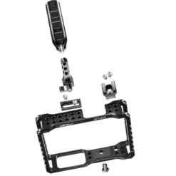 Walimex pro Aptaris Cage-System kompatibel mit Olympus OM-D E-M5 - zahlreiche 1/4