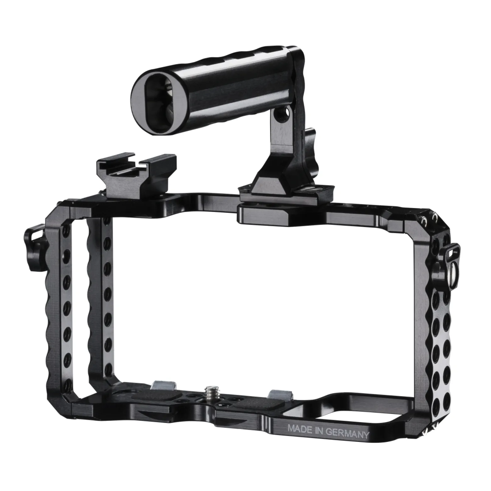Walimex pro Aptaris Cam Cage System - mit 1/4" Gewinde - kompatibel mit Sony Alpha 6000, A6300, A6500 und Nex-Serie - Kamera Käfig Rahmen Kamerazubehör