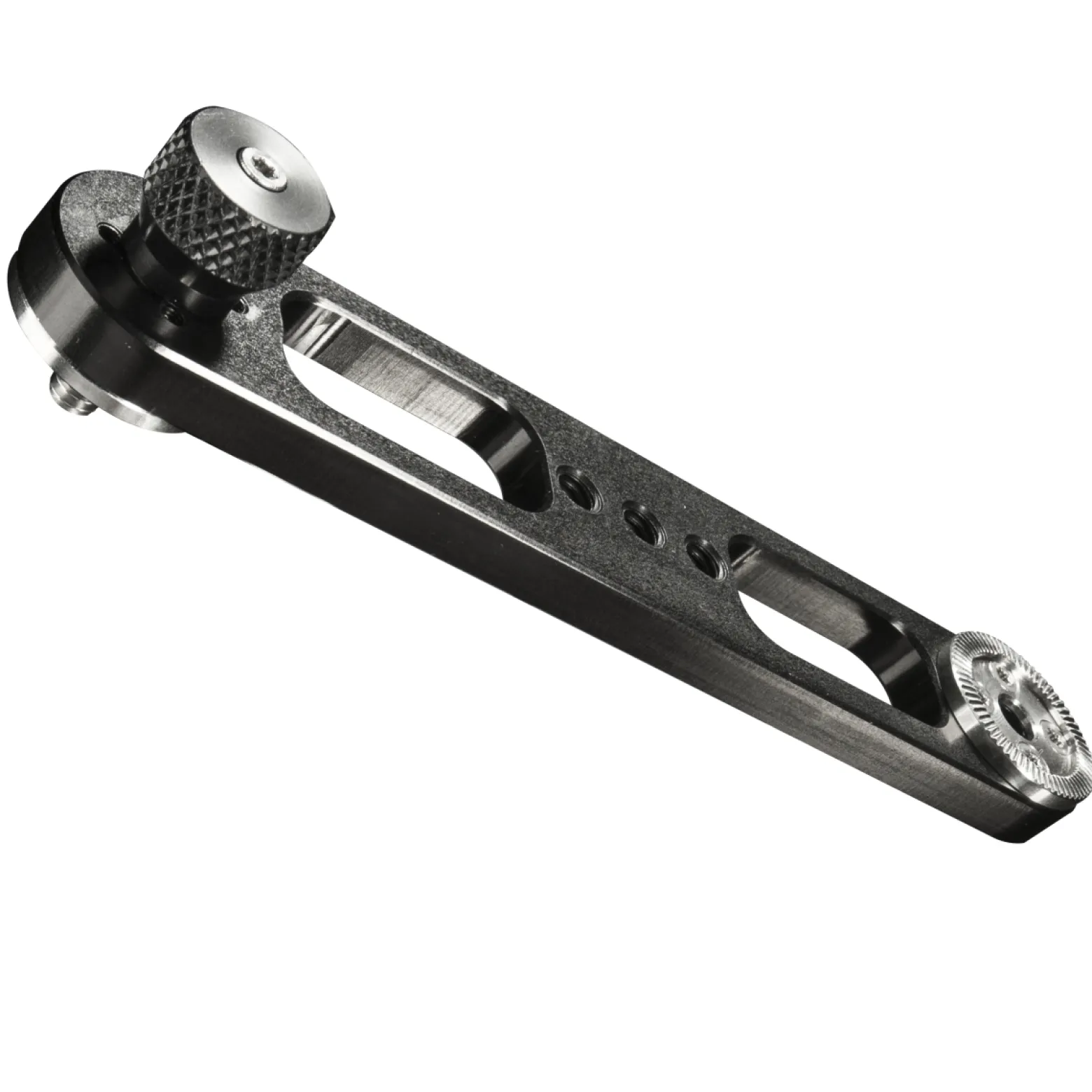 Walimex pro Aptaris Extension Arm Auslegearme für Video Rig 15 mm - aus Aluminium - Ergonomisch - mit 3x 1/4" Gewinde - Foto Video Zubehör Studio