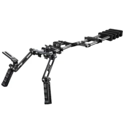Walimex pro Aptaris Extension Arm Auslegearme für Video Rig 15 mm - aus Aluminium - Ergonomisch - mit 3x 1/4